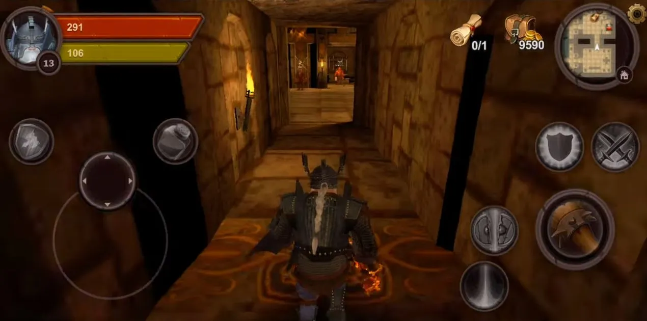 Dungeon Ward - rpg offline Capture d'écran 3