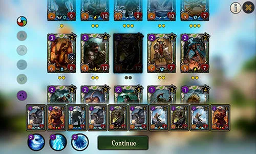 Elemancer: Collectible card game Capture d'écran 3